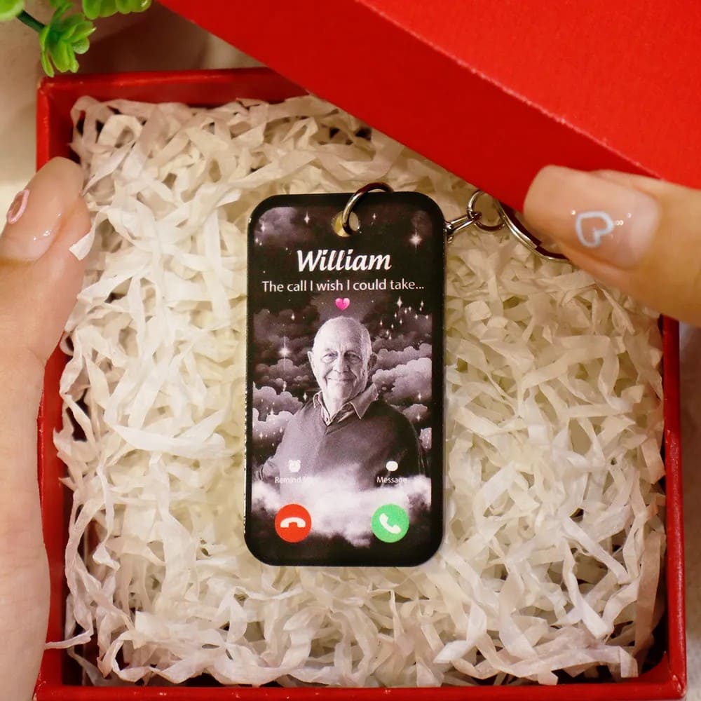 Personalized acrylic keychain