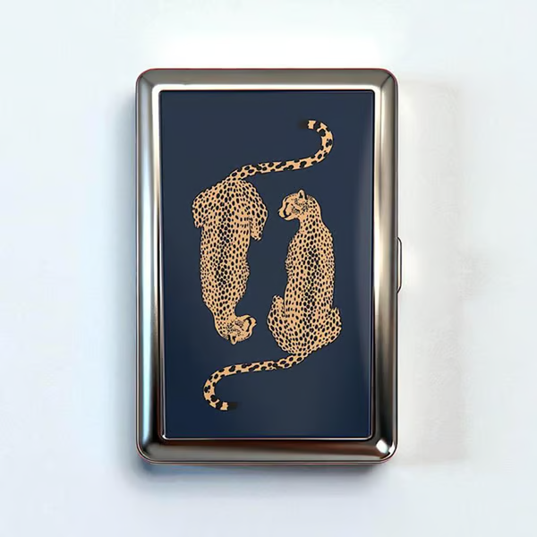 🛡️Vintage Art Deco Versatile Card & Cash Case With Protection