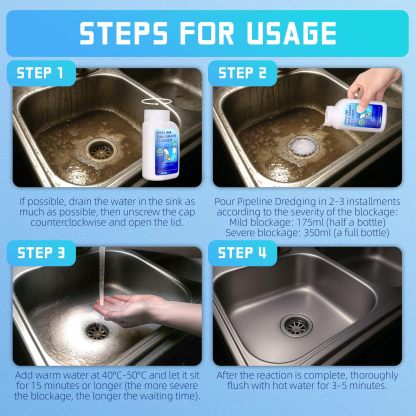 Powerful Drain Cleaner Agent