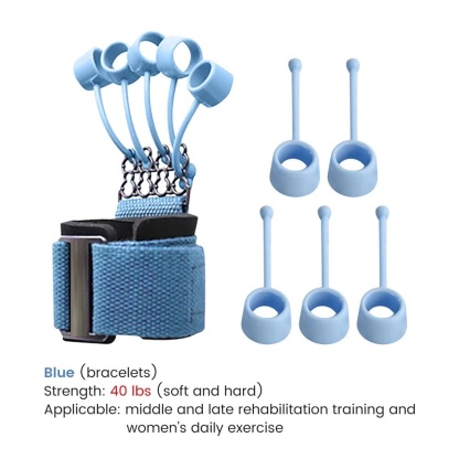 Finger flexion and extension trainer