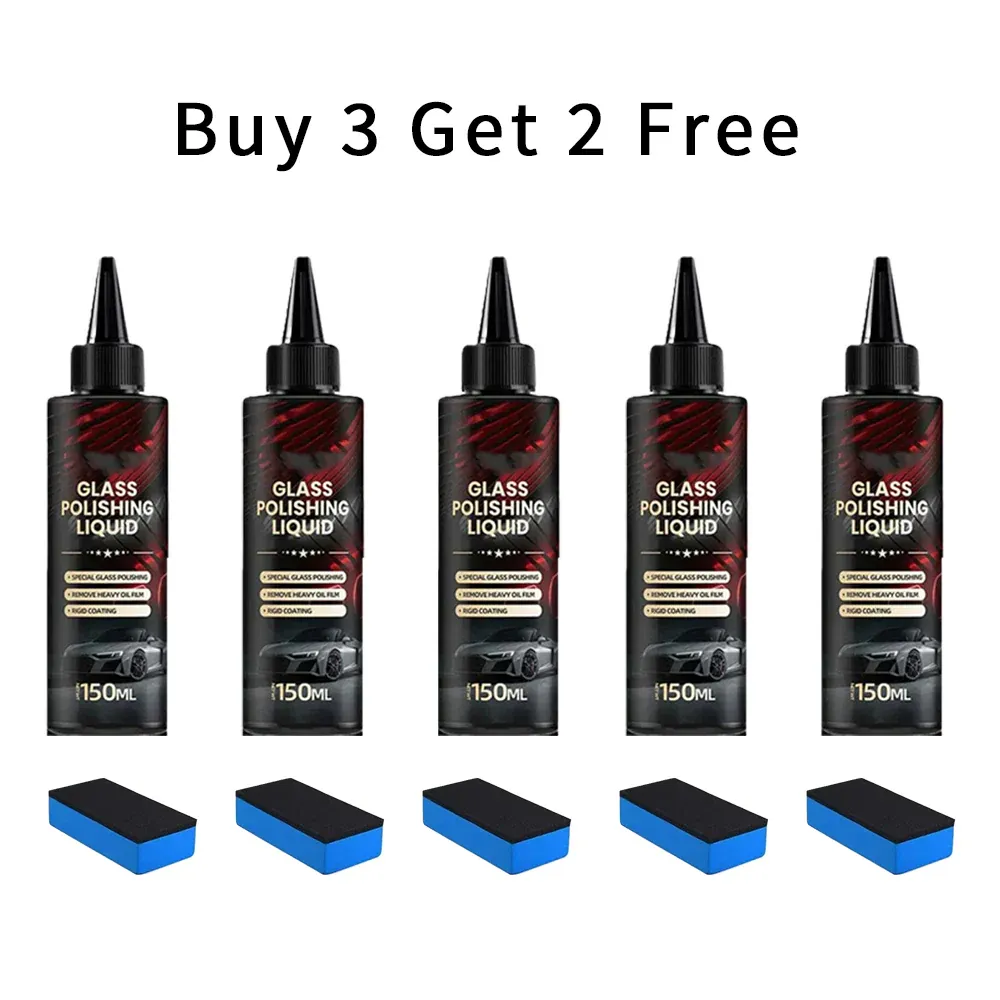 Car glass cleaner - anti-fog and oil-resistant