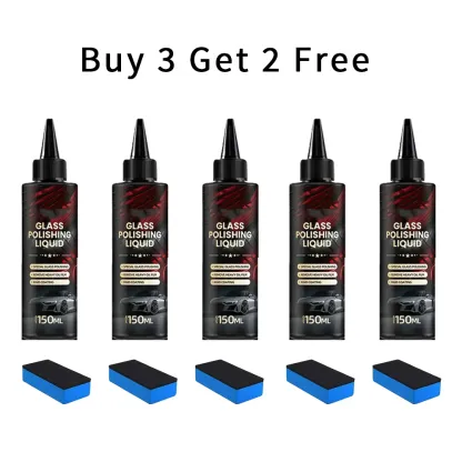 Car glass cleaner - anti-fog and oil-resistant