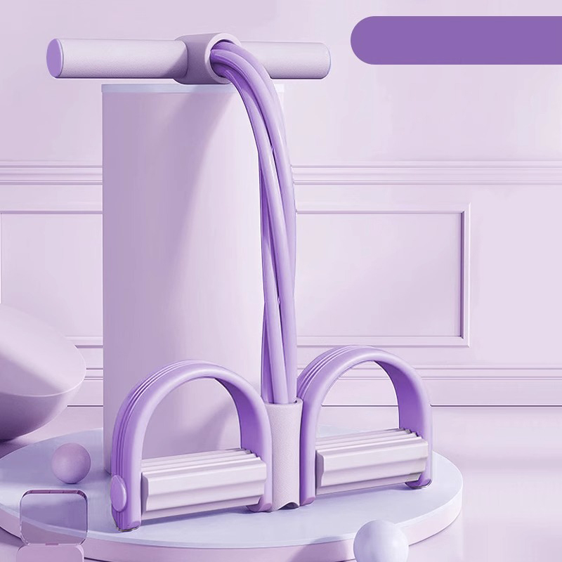 Abdominal exercise resistance band for sit-ups