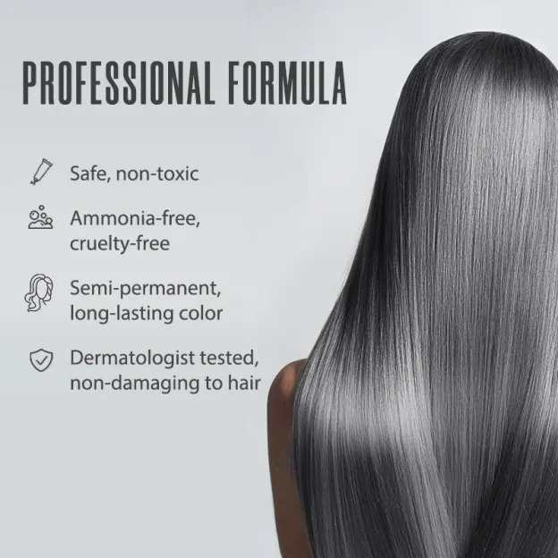New popular colors of ammonia-free hair dye
