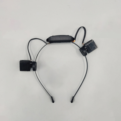 Rechargeable plush electric headband