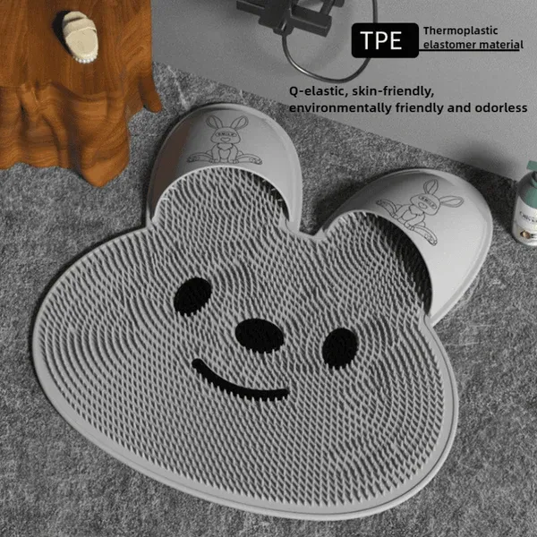 Silicone Massage Foot Scrubber Mat
