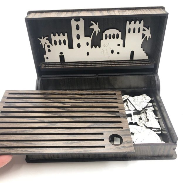 ✝️ 2025 Family Easter Holy Week Gift – Wooden Holy Week Book Toy Set