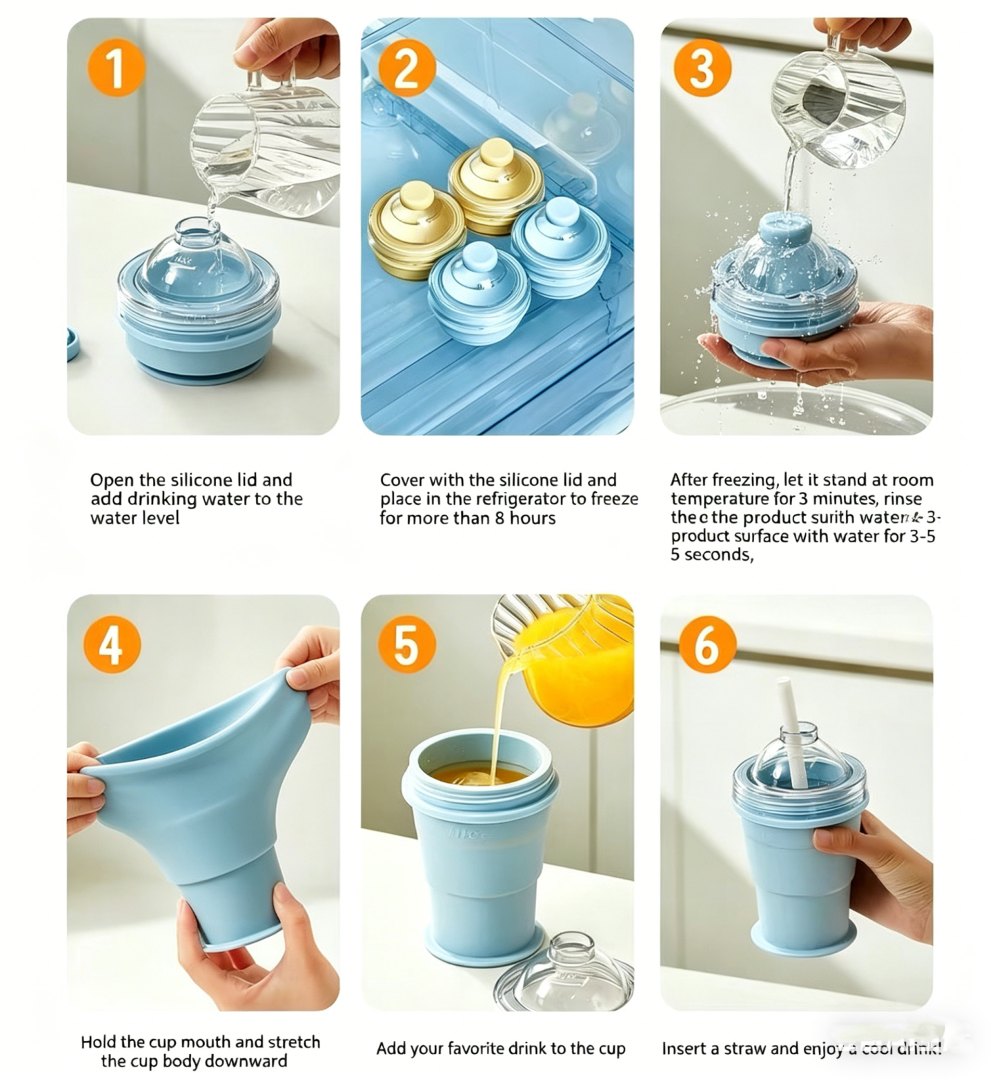 Stylish Collapsible Hockey Puck Cup