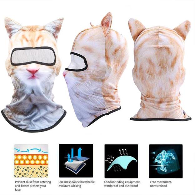 3D Cat Mask