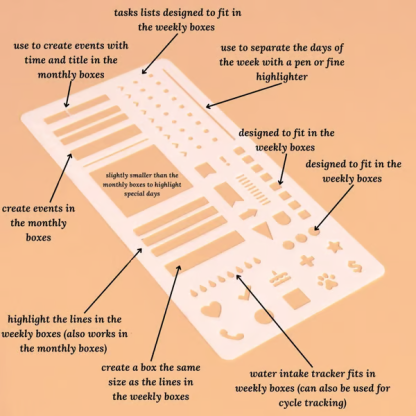🔥Handmade Calendar Planning Template