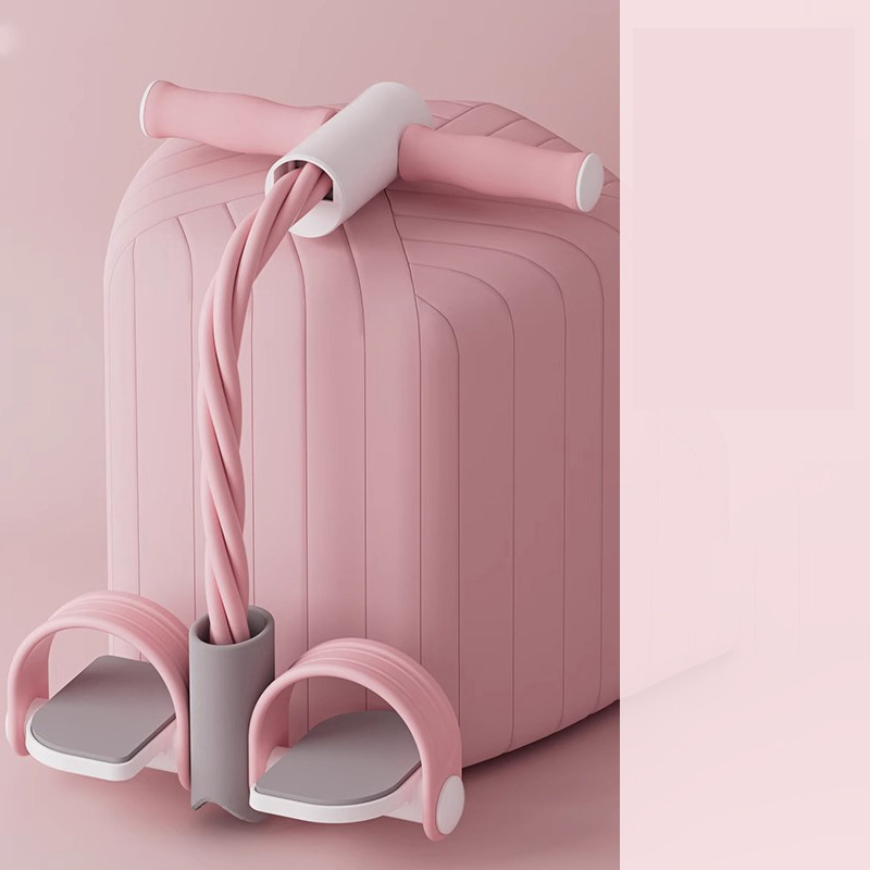 Abdominal exercise resistance band for sit-ups