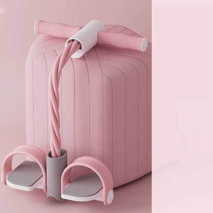 Abdominal exercise resistance band for sit-ups