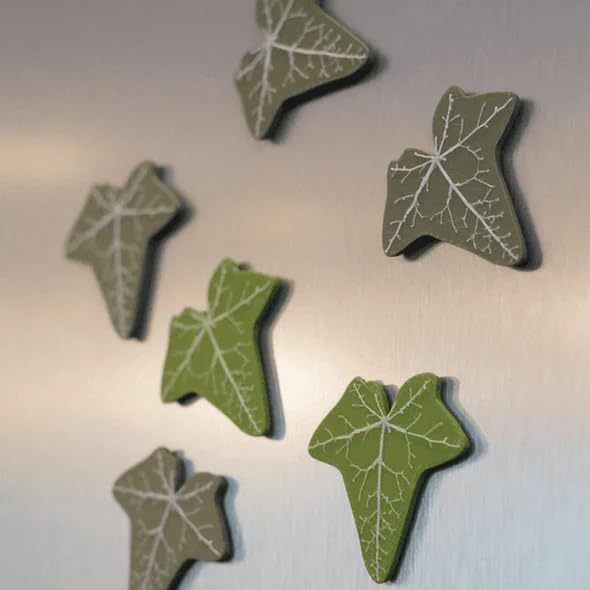 Ivy Fridge Magnet Magnetic Leaf Clip