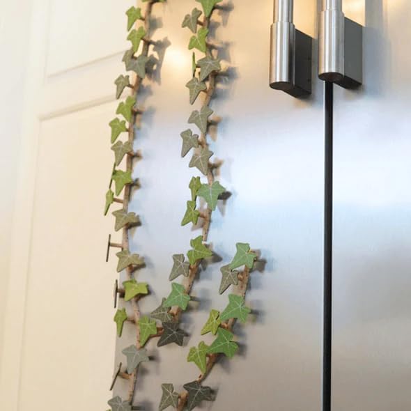 Ivy Fridge Magnet Magnetic Leaf Clip