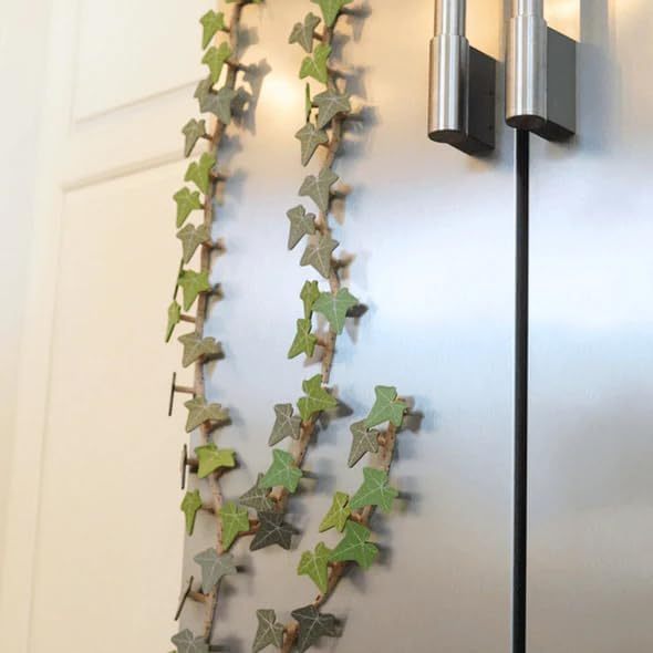 Ivy Fridge Magnet Magnetic Leaf Clip