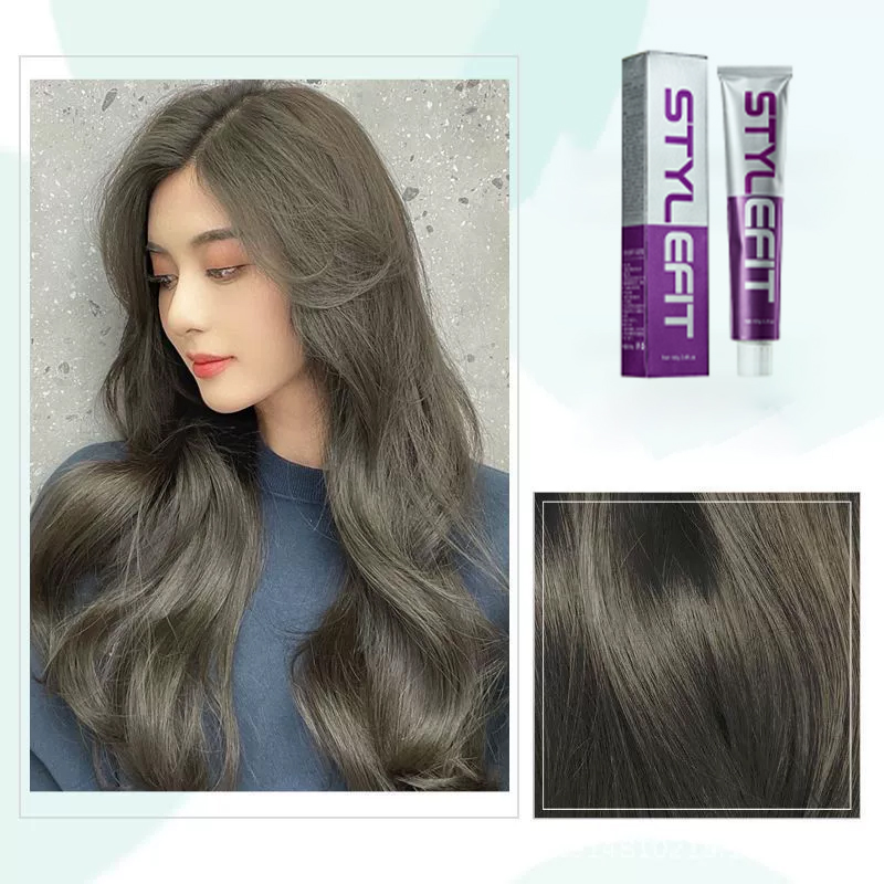 New popular colors of ammonia-free hair dye