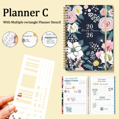 🔥Handmade Calendar Planning Template