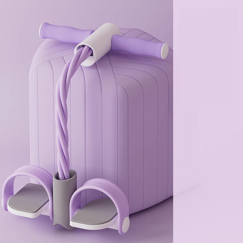 Abdominal exercise resistance band for sit-ups