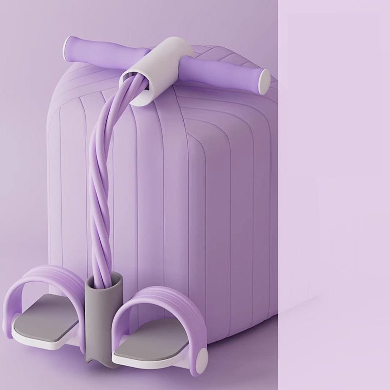 Abdominal exercise resistance band for sit-ups