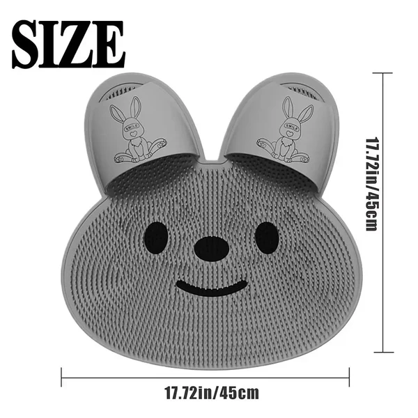 Silicone Massage Foot Scrubber Mat