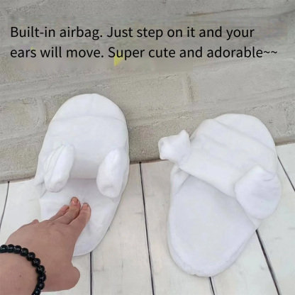 Ear-moving warm slippers