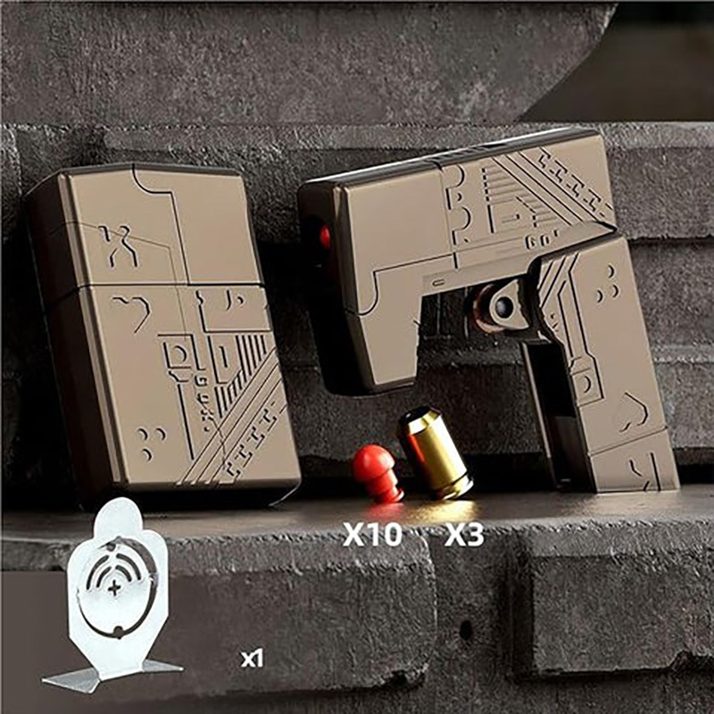 Miniature toy gun - lighter style
