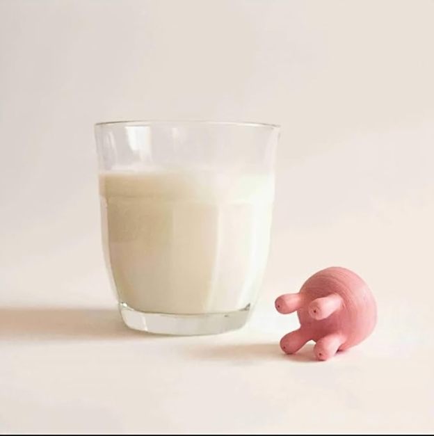 Fun milk splitter milking