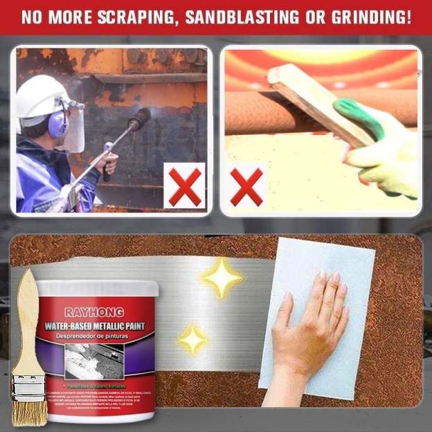 ✨BUY 2 GET 1 FREE✨ Water-based Metal Rust Remover (Christmas Sale)