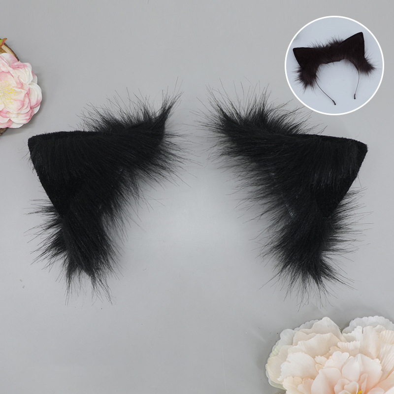 Rechargeable plush electric headband