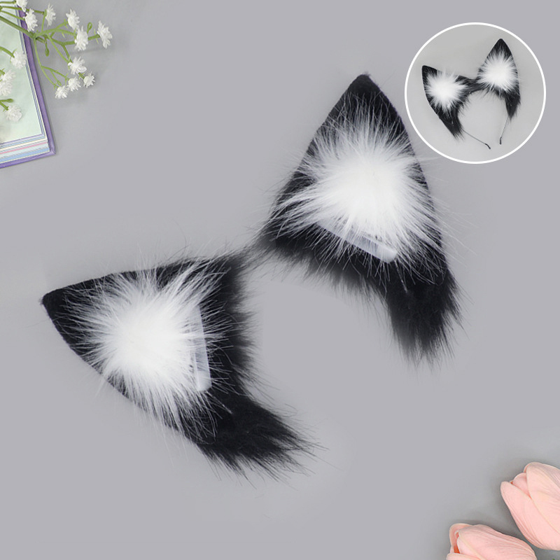 Rechargeable plush electric headband