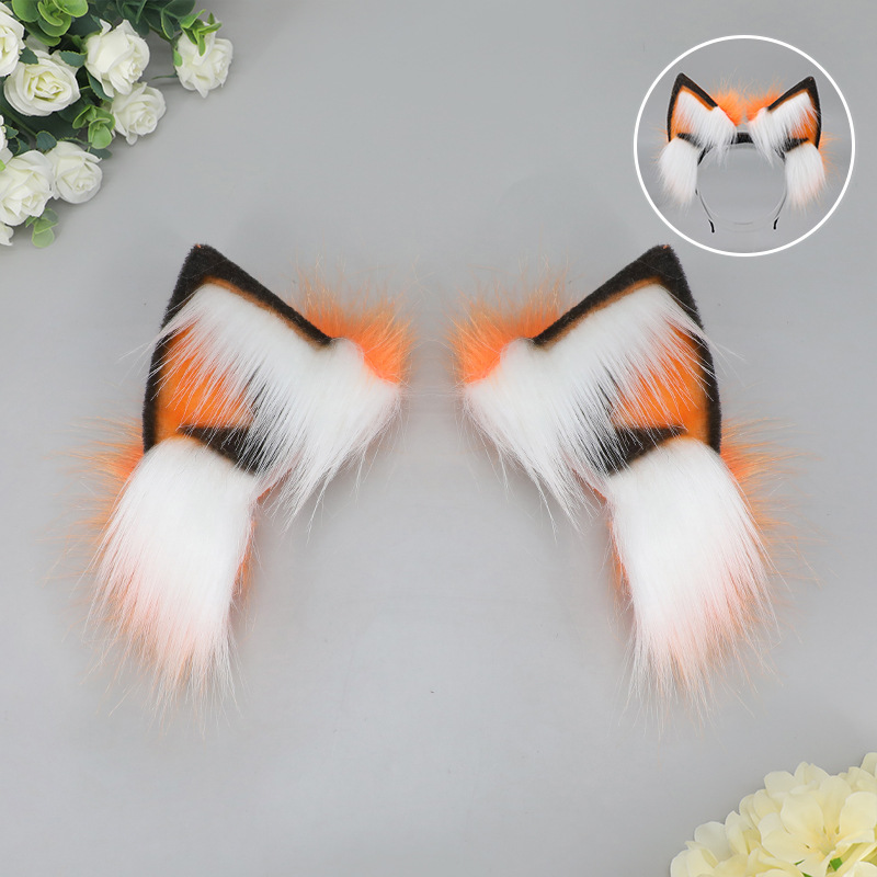 Rechargeable plush electric headband