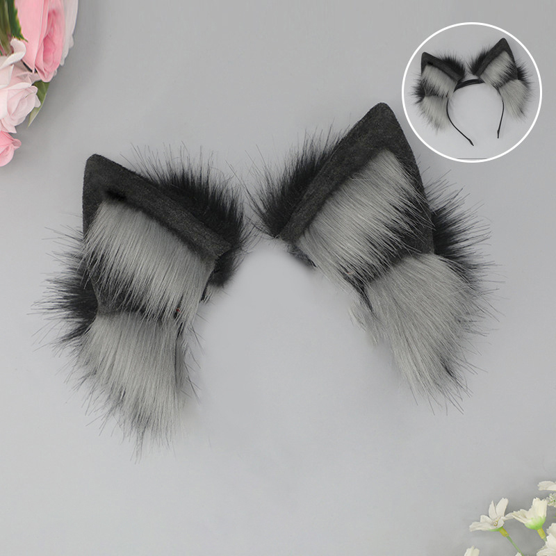 Rechargeable plush electric headband