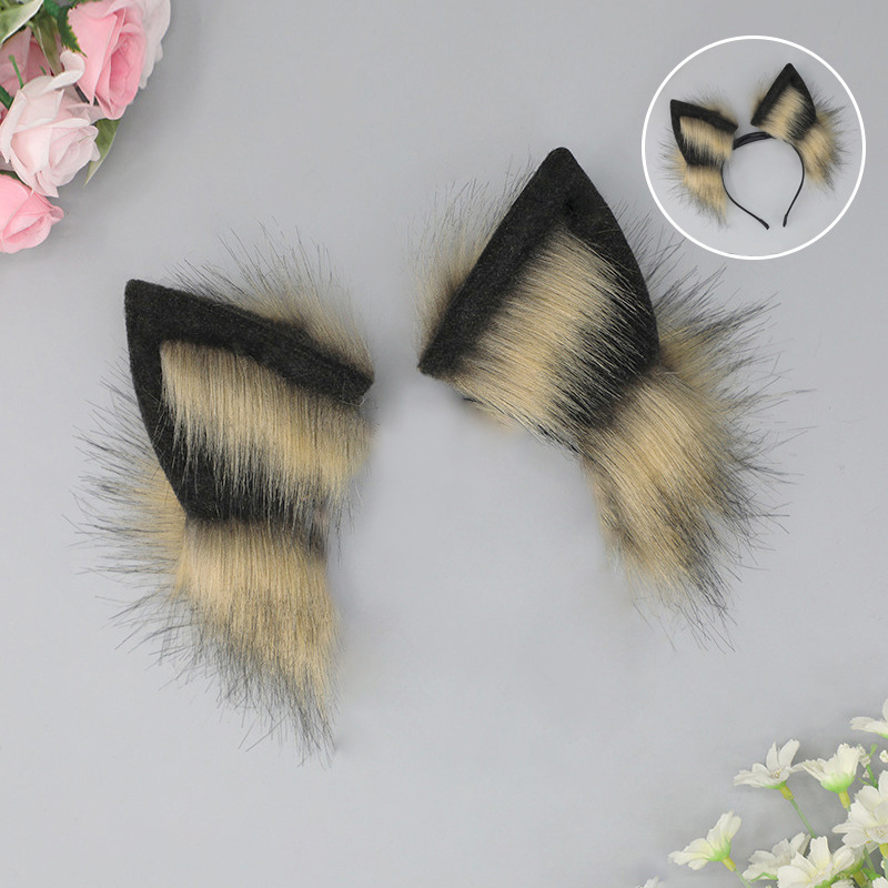 Rechargeable plush electric headband