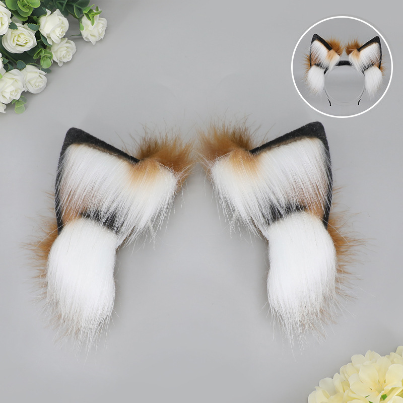 Rechargeable plush electric headband