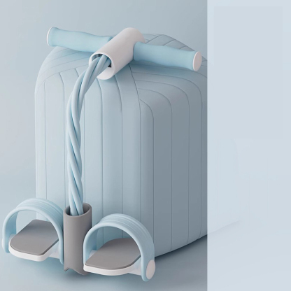 Abdominal exercise resistance band for sit-ups