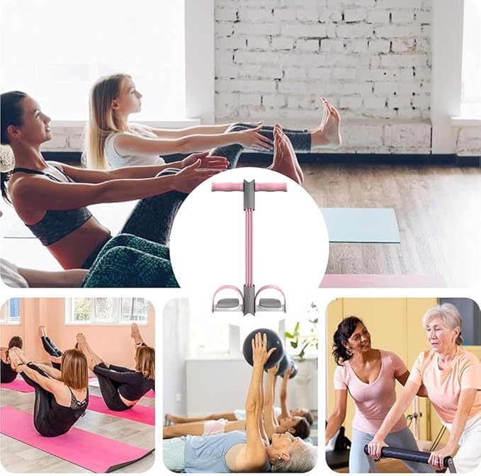 Abdominal exercise resistance band for sit-ups