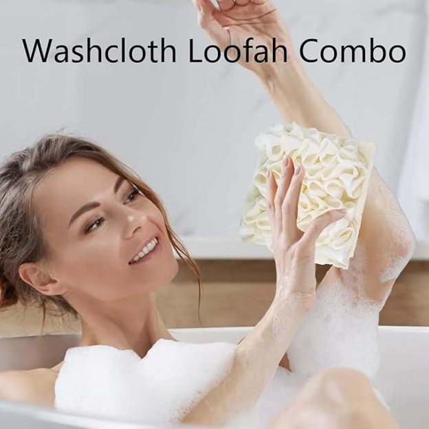 Can hold soap bath ball
