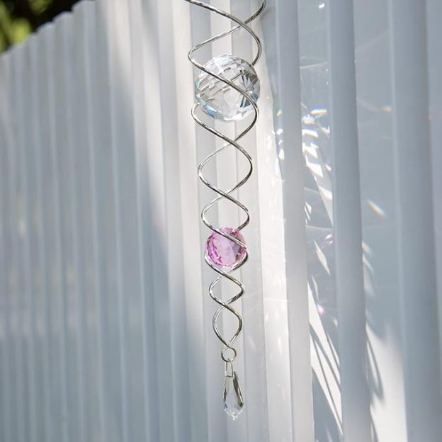 Rotating wind chime tail indoor and outdoor decoration