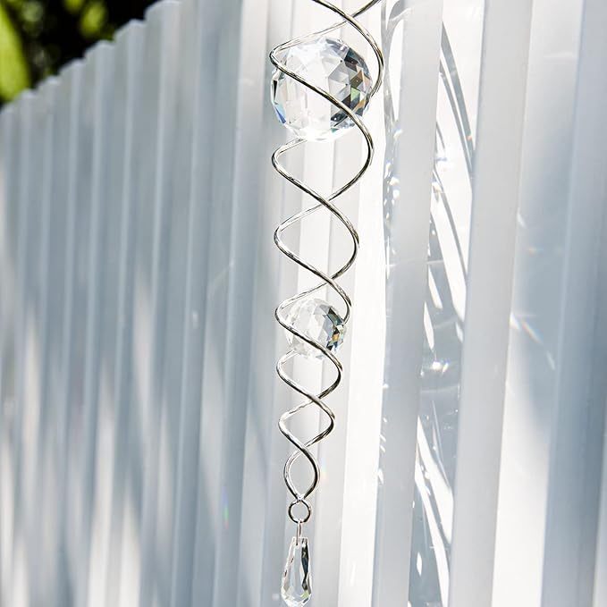 Rotating wind chime tail indoor and outdoor decoration