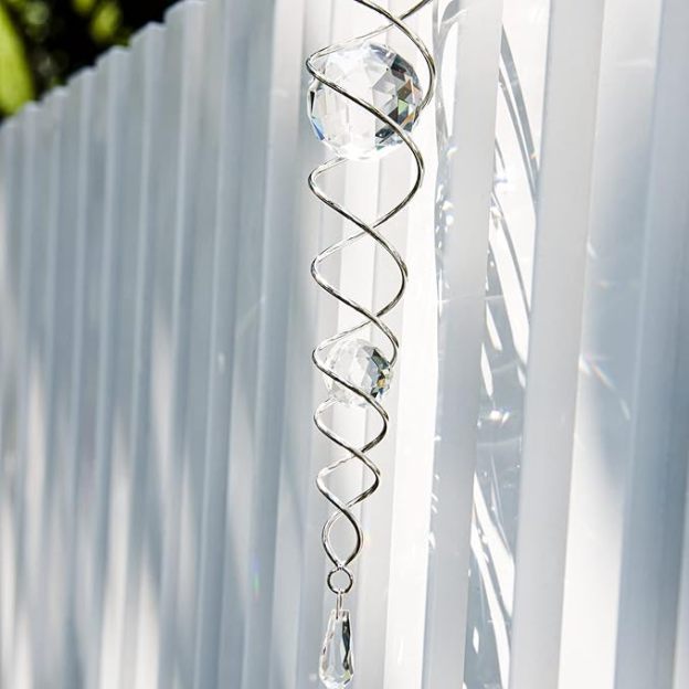 Rotating wind chime tail indoor and outdoor decoration