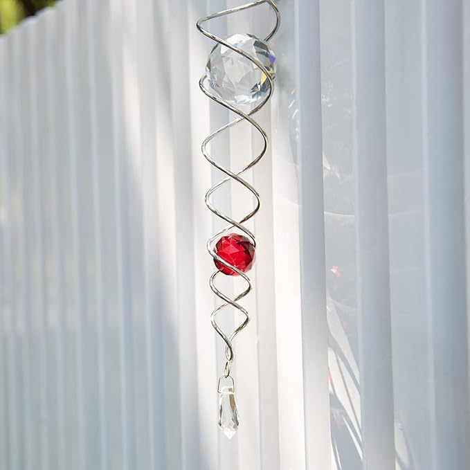 Rotating wind chime tail indoor and outdoor decoration