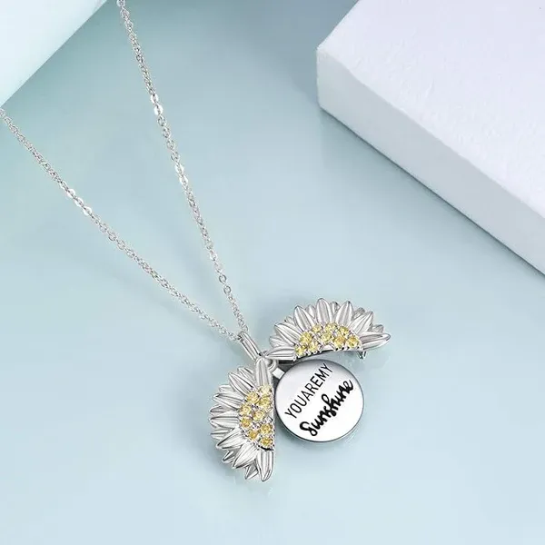 Sunflower Necklace – Symbol of Love