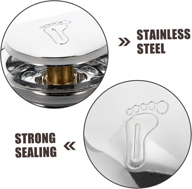 Sturdy Bathroom Sink Drain Plug Strainer