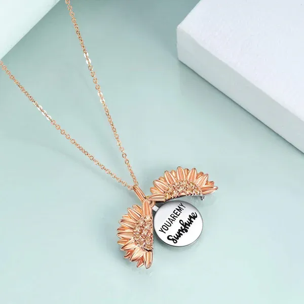 Sunflower Necklace – Symbol of Love