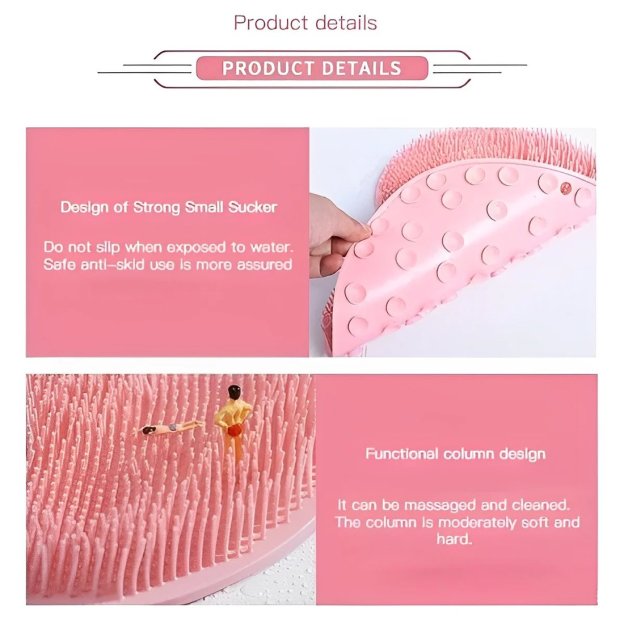 Shower foot and back scrub, massage mat 🚿