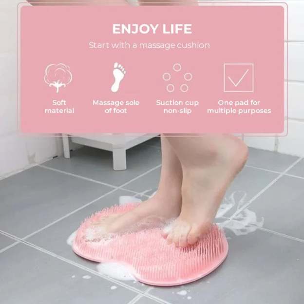 Shower foot and back scrub, massage mat 🚿