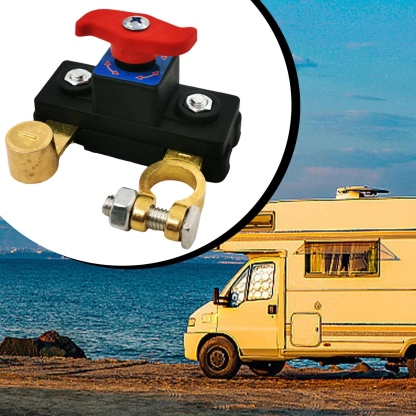 Automotive battery circuit breaker accessories