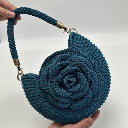 DIY hand-woven handbag material package