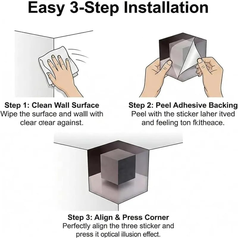 Wall art that reshapes reality