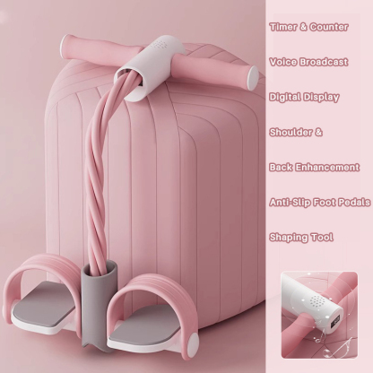 Abdominal exercise resistance band for sit-ups